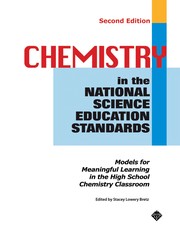 Chemistry in the national science education standards : models for meaningful learning in the high school chemistry classroom /