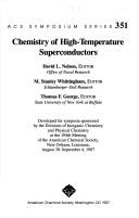 Chemistry of high-temperature superconductors /