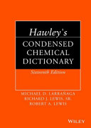 Hawley's condensed chemical dictionary /