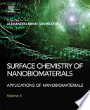 Surface chemistry of nanobiomaterials : applications of nanobiomaterials /