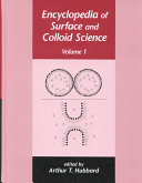 Encyclopedia of surface and colloid science /