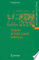 Proteins at solid-liquid interfaces /