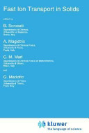 Fast ion transport in solids /