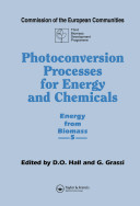 Photoconversion processes for energy and chemicals /