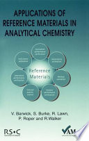 Applications of reference materials in analytical chemistry /
