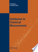 Validation in chemical measurement /