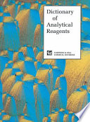 Dictionary of analytical reagents /
