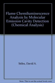 Flame chemiluminescence analysis by molecular emission cavity detection /