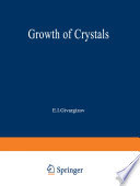 Growth of crystals.