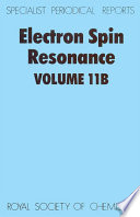 Electron spin resonance. a review of recent literature to mid-1988 /