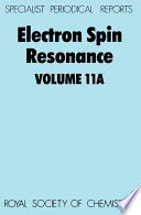 Electron spin resonance. a review of recent literature to mid-1987 /