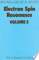 Electron spin resonance. a review of the literature published between December 1976 and May 1978 /