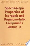 Spectroscopic properties of inorganic and organometallic compounds. a review of the recent literature published up to late 1979 /