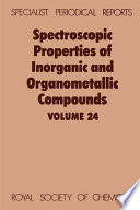 Spectroscopic properties of inorganic and organometallic compounds.