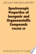 Spectroscopic properties of inorganic and organometallic compounds.