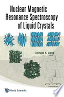Nuclear magnetic resonance spectroscopy of liquid crystals /