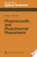 Photoacoustic and photothermal phenomena : proceedings of the 5th International Topical Meeting, Heidelberg, Fed. Rep. of Germany, July 27-30, 1987 /