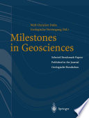 Milestones in geosciences : selected benchmark papers published in the journal "Geologische Rundschau" /