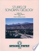 Studies of Sonoran geology /