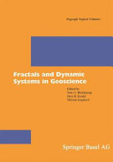 Fractals and dynamic systems in geoscience /