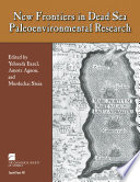 New frontiers in Dead Sea paleoenvironmental research /