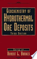 Geochemistry of hydrothermal ore deposits.