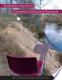 Qualitative inquiry in geoscience education research /