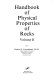 Handbook of physical properties of rocks /