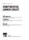 Continental lower crust /