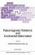 Paleomagnetic rotations and continental deformation /