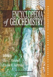 Encyclopedia of geochemistry /