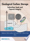 Geological carbon storage : subsurface seals and caprock integrity /