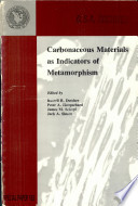 Carbonaceous materials as indicators of metamorphism /