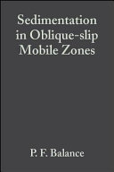 Sedimentation in oblique-slip mobile zones /