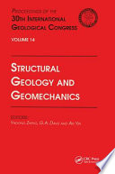 Structural geology and geomechanics : proceedings of the 30th International Geological Congress, Beijing, China, 4-14 August 1996 /