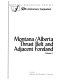 Montana/Alberta thrust belt and adjacent foreland /