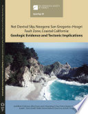 Net dextral slip, Neogene San Gregorio-Hosgri fault zone, coastal California : geologic evidence and tectonic implications /