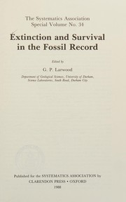 Extinction and survival in the fossil record /