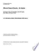 Mineral deposit density : an update /