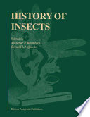 History of insects /