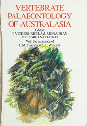 Vertebrate palaeontology of Australasia /