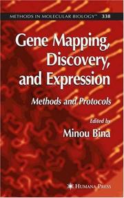 Gene mapping, discovery, and expression : methods and protocols /