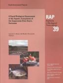 A rapid biological assessment of the aquatic ecosystems of the Coppename river basin, Suriname /