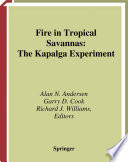 Fire in tropical savannas : the Kapalga experiment /
