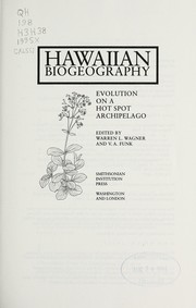 Hawaiian biogeography : evolution on a hot spot archipelago /