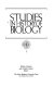 Studies in history of biology /