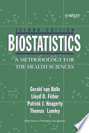 Biostatistics : a methodology for the health sciences /
