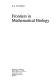 Frontiers in mathematical biology /