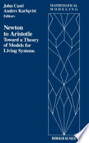 Newton to Aristotle : toward a theory of models for living systems /