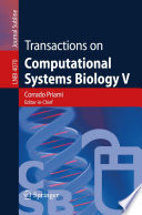 Transactions on computational systems biology V /